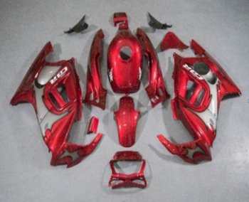 Комплект пластика для мотоцикла Honda CBR 600 F3 95-96 Красно-Серый  пм-00021318