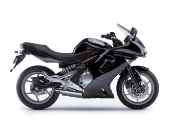 Комплект пластика для мотоцикла Kawasaki ER-6F 06-08 Черный  пм-00028819