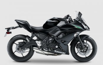Комплект пластика для мотоцикла Kawasaki ER-6F 21-23 Черный  пм-00028816