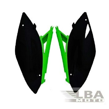 Обтекатели задн. боковые R-Tech Kawasaki KX250F 09-12, KX450F 09-11 (R-FIKXFNRVE29) зеленыечерные  r-fikxfnrve29