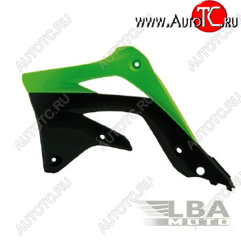 7 399 р. Обтекатели радиатора R-Tech Kawasaki KX450F 12-15 (R-CVKXFVENR12) зеленыечерные  r-cvkxfvenr12  с доставкой в г. Кемерово
