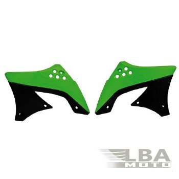 7 399 р. Обтекатели радиатора R-Tech Kawasaki KX450F 09-11 (R-CVKXFVENR49) зеленыечерные  r-cvkxfvenr49  с доставкой в г. Кемерово. Увеличить фотографию 1