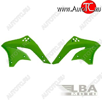 7 419 р. Обтекатели радиатора R-Tech Kawasaki KX450F 06-08 (R-CVKXFVE0046) зеленые  r-cvkxfve0046  с доставкой в г. Кемерово
