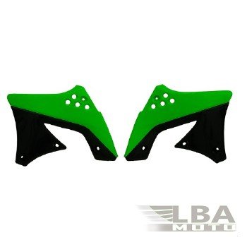 7 399 р. Обтекатели радиатора R-Tech Kawasaki KX250F 09-12 (R-CVKXFVENR29) зеленыечерные  r-cvkxfvenr29  с доставкой в г. Кемерово. Увеличить фотографию 1