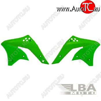 7 399 р. Обтекатели радиатора R-Tech Kawasaki KX250F 06-08 (R-CVKXFVE0026) зеленые  r-cvkxfve0026  с доставкой в г. Кемерово