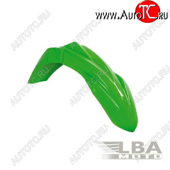 3 179 р. Крыло переднее R-Tech Kawasaki KX250F 17, KX450F 16-17 (R-PAKXFVE0016) зеленое  r-pakxfve0016  с доставкой в г. Кемерово