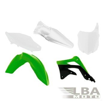 Комплект пластика R-Tech Kawasaki KX450F 13-15 (R-KITKXF-OEM-515) зеленыйчерныйбелый  r-kitkxf-oem-515