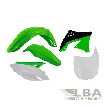 Комплект пластика R-Tech Kawasaki KX450F 09-11 (R-KITKXF-OEM-510) зеленыйчерныйбелый  r-kitkxf-oem-510