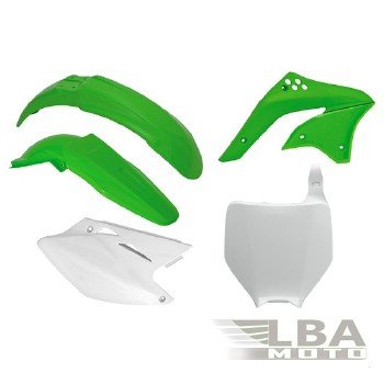 Комплект пластика R-Tech Kawasaki KX450F 06-08 (R-KITKXF-OEM-506) зеленыйбелый  r-kitkxf-oem-506