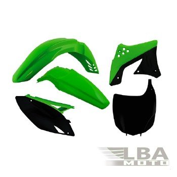 Комплект пластика R-Tech Kawasaki KX250F 09-12 (R-KITKXF-OEM-509) зеленыйчерный  r-kitkxf-oem-509
