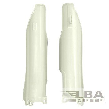 Защита вилки (пара) R-Tech Kawasaki KX125250 07-08, KX250F450F 06-08 (R-PSKXFNT0006) белые  r-pskxfnt0006