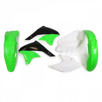 Комплект пластика R-Tech Kawasaki KLX450R 07-16 (R-KITKLX-OEM-497) зеленыйчерныйбелый  r-kitklx-oem-497