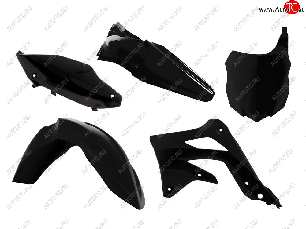 12 749 р. Комплект пластика R-Tech Kawasaki KX450F 13-15 (R-KITKXF-NR0-515) черный  r-kitkxf-nr0-515  с доставкой в г. Кемерово