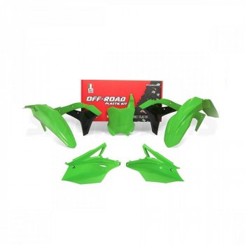 Комплект пластика R-Tech Kawasaki KX250F 17-20 (R-KITKXF-VE0-519) Зеленый  r-kitkxf-ve0-519