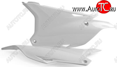 2 769 р. Щиток бокового номера POLISPORT KX85 14-15 860710000 OEM белый  250177-776-1890  с доставкой в г. Кемерово