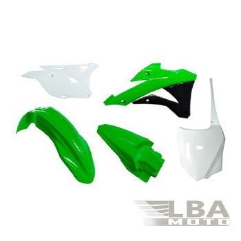 Комплект пластика R-Tech Kawasaki KX85100 14-17 (R-KITKX0-OEM-598) зеленыйчерныйбелый  r-kitkx0-oem-598
