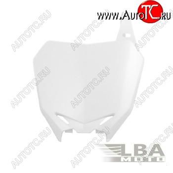3 199 р. Щиток номера передний R-Tech Suzuki RMZ250 10-17, RMZ450 08-17 (R-TBRMZBN0008) белый  r-tbrmzbn0008  с доставкой в г. Кемерово