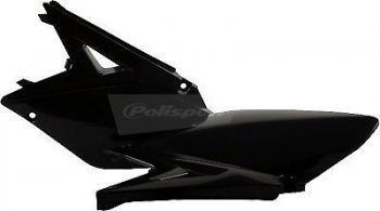 Щиток бокового номера POLISPORT RMZ250 10-15 8605200002 черный  250177-776-8918