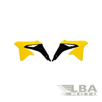 Обтекатели радиатора R-Tech Suzuki RMZ450 08-17, RMX450Z 10-17 (R-CVRMZGINR08) желтыечерные  r-cvrmzginr08