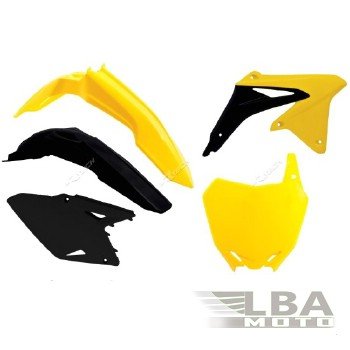 Комплект пластика R-Tech Suzuki RMZ450 08-17 (R-KITRMZ-OEM-598) желтыйчерный  r-kitrmz-oem-598