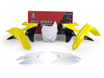 Комплект пластика R-Tech Suzuki RMZ450 2018 (R-KITRMZ-OEM-518) желтыйбелыйчерный  r-kitrmz-oem-518