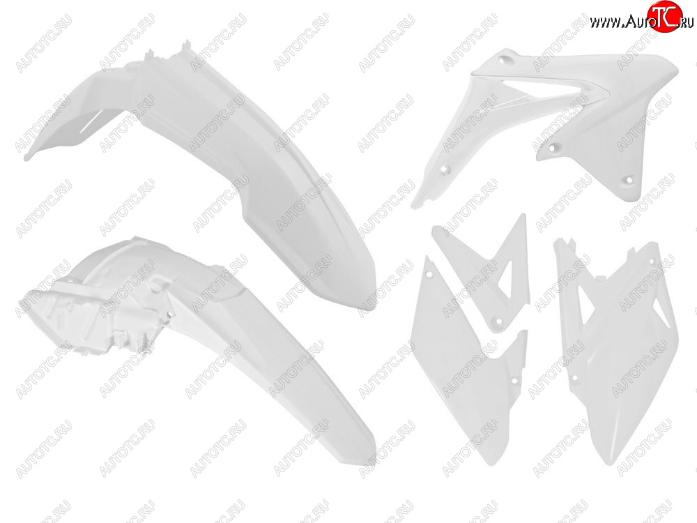 11 799 р. Комплект пластика R-Tech Suzuki RMX450Z 10-19 (R-KITRMX-BN0-411) Белый  r-kitrmx-bn0-411  с доставкой в г. Кемерово