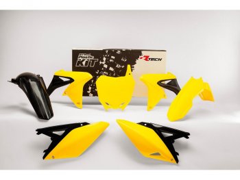 12 789 р. Комплект пластика R-Tech Suzuki RM-Z250 10-18 (R-KITRMZ-OEM-511) Желто-Черный  r-kitrmz-oem-511  с доставкой в г. Кемерово. Увеличить фотографию 1