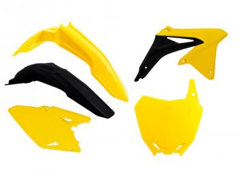 Комплект пластика R-Tech Suzuki RM-Z450 08-17 (R-KITRMZ-OEM-508) Желто-Черный  r-kitrmz-oem-508