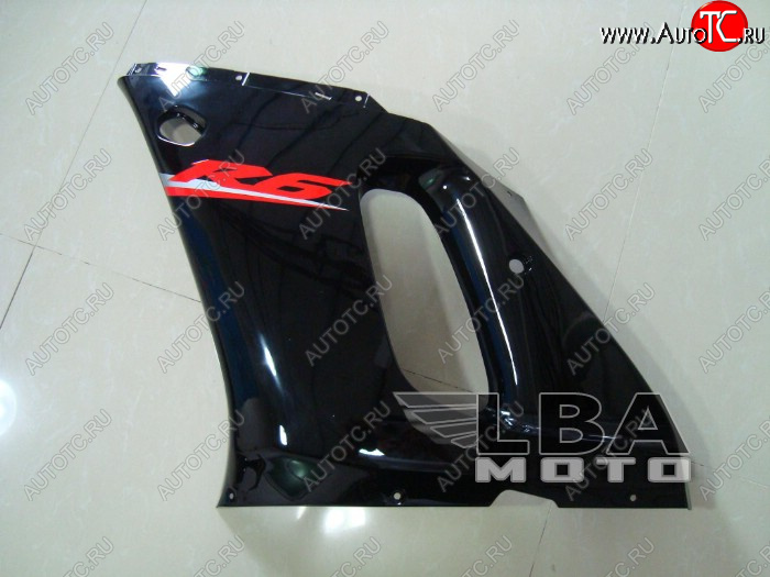 4 199 р. Левый верхний боковой пластик для Yamaha R6 99-02 Без цвета  пм-00000522  с доставкой в г. Кемерово