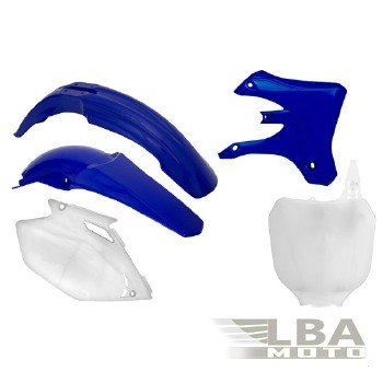 12 789 р. Комплект пластика R-Tech Yamaha YZ250F450F 03-05 (R-KITYZF-OEM-507) синийбелый  r-kityzf-oem-507  с доставкой в г. Кемерово. Увеличить фотографию 1