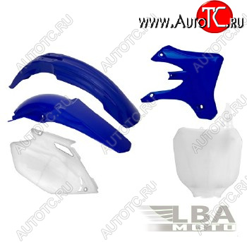 12 789 р. Комплект пластика R-Tech Yamaha YZ250F450F 03-05 (R-KITYZF-OEM-507) синийбелый  r-kityzf-oem-507  с доставкой в г. Кемерово