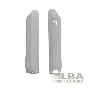 Защита вилки (пара) R-Tech Yamaha YZ125250 98-04, YZ250F 01-04, YZ450F 03-04 (R-PSYZ0BN0003) белые  r-psyz0bn0003