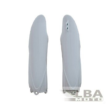 Защита вилки (пара) R-Tech Yamaha YZ125250 15-22, YZ250F450F 10-22 (R-PSYZ0BN0010) белые  r-psyz0bn0010