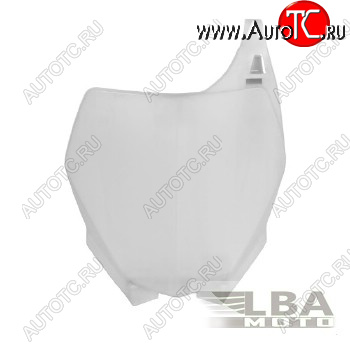 3 199 р. Щиток номера передний R-Tech Yamaha YZ125250 06-14, YZ250F450F 06-09 (R-TBYZ0BN0006) белый  r-tbyz0bn0006  с доставкой в г. Кемерово