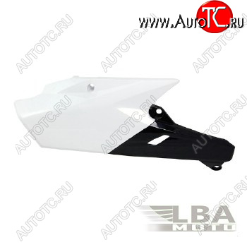 8 419 р. Обтекатели задн. боковые R-Tech Yamaha YZ250F450F 14-17, WR250 15-17 (R-FIYZFBNNR14) белыечерные  r-fiyzfbnnr14  с доставкой в г. Кемерово