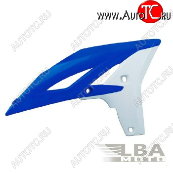 7 419 р. Обтекатели радиатора R-Tech Yamaha YZ250F 10-13, WR450F 12-15 (R-CVYZFBLBN25) синиебелые  r-cvyzfblbn25  с доставкой в г. Кемерово
