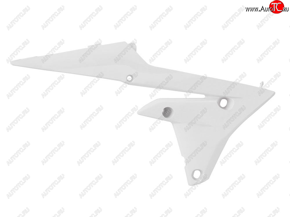7 399 р. Боковины радиатора R-Tech Yamaha YZ250F450F 14-17, WR250 15-17 (R-CVYZFBNLO14) белые  r-cvyzfbnlo14  с доставкой в г. Кемерово