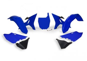 Комплект пластика R-Tech Yamaha YZ125250 02-18 (R-KITYZ0-BL1-REV) REVOLUTION синийчерный  r-kityz0-bl1-rev