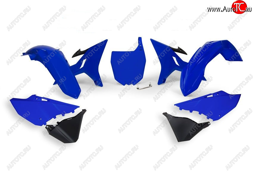 16 449 р. Комплект пластика R-Tech Yamaha YZ125250 02-18 (R-KITYZ0-BL1-REV) REVOLUTION синийчерный  r-kityz0-bl1-rev  с доставкой в г. Кемерово