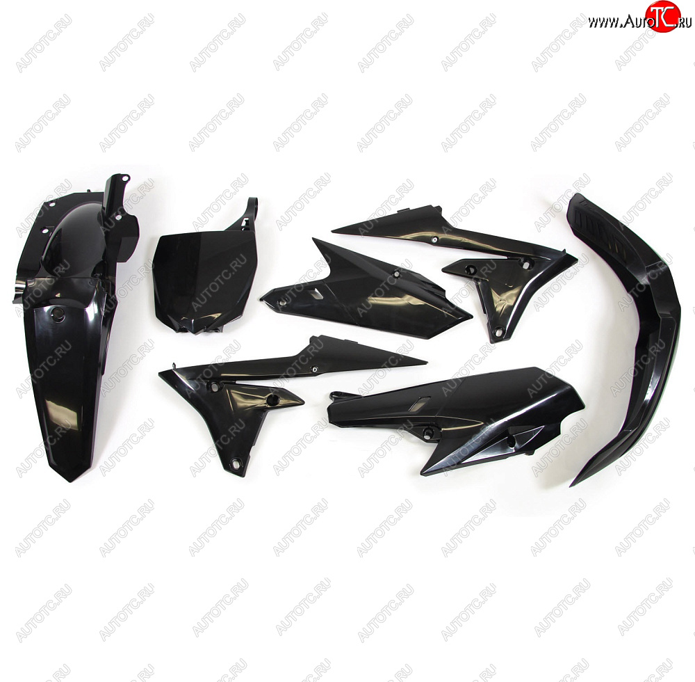 15 149 р. Комплект пластика R-Tech Yamaha YZ250F 14-18, YZ450F 14-17 (R-KITYZF-NR0-514) черный  r-kityzf-nr0-514  с доставкой в г. Кемерово