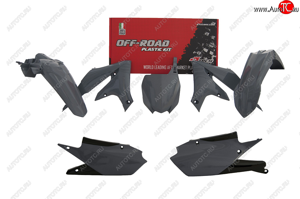 15 149 р. Комплект пластика R-Tech Yamaha YZ450F 18-22 (R-KITYZF-GR0-518) Quantum Серый  r-kityzf-gr0-518  с доставкой в г. Кемерово