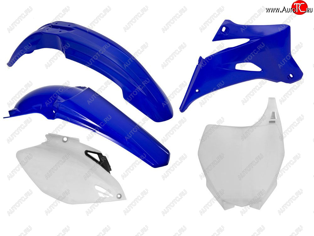 12 789 р. Комплект пластика R-Tech Yamaha YZ250F450F 06-09 (R-KITYZF-OEM-508) синийбелый  r-kityzf-oem-508  с доставкой в г. Кемерово