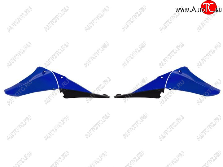 7 059 р. Обтекатели радиатора верхний R-Tech Yamaha YZF450 10-13 (R-CVYZFBLNRU0) Сине-Черный  r-cvyzfblnru0  с доставкой в г. Кемерово