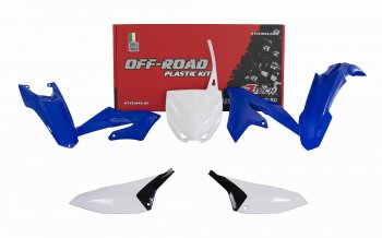 12 789 р. Комплект пластика R-Tech Yamaha YZ65 18-20 (R-KITYZ0-OEM-565) синийбелыйчерный  r-kityz0-oem-565  с доставкой в г. Кемерово. Увеличить фотографию 1