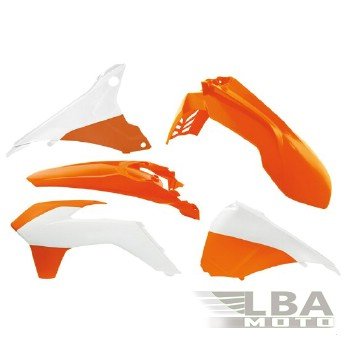 Комплект пластика R-Tech KTM EXCEXCF 125-500 14-16 (R-KITKTM-OEM-495) оранжевыйбелый  r-kitktm-oem-495