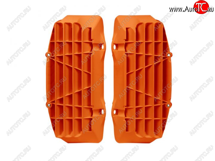 4 549 р. Решетки радиатора усиленные R-Tech KTM SXSX-F 16-18, EXCEXCFXC-W 17-18 оранжевые  (R-GRKTMAR0017)  r-grktmar0017  с доставкой в г. Кемерово