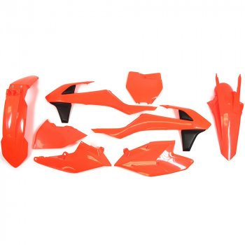 Комплект пластика R-Tech KTM SXSX-F 16-18, XCXC-F 17-18 (R-KITKTM-AN0-516) неоновый оранжевый  r-kitktm-an0-516