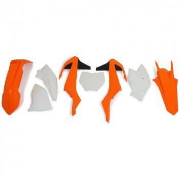 14 999 р. Комплект пластика R-Tech KTM SXSX-F 16-18, XCXC-F 17-18 (R-KITKTM-OEM-536) оранжевыйбелыйчерный  r-kitktm-oem-536  с доставкой в г. Кемерово. Увеличить фотографию 1