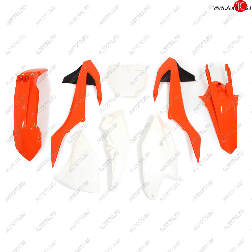 13 999 р. Комплект пластика R-Tech KTM SX85 18-22 (R-KITKTM-OEM-185) оранжевыйбелыйчерный  r-kitktm-oem-185  с доставкой в г. Кемерово