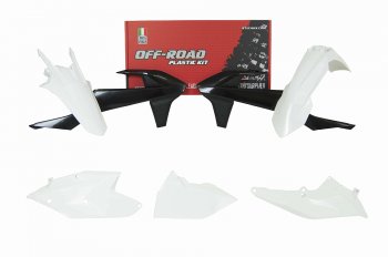 Комплект пластика R-Tech KTM EXCEXC-FXC-W 17-19 (R-KITKTM-OEM-488) белый-черный  r-kitktm-oem-488